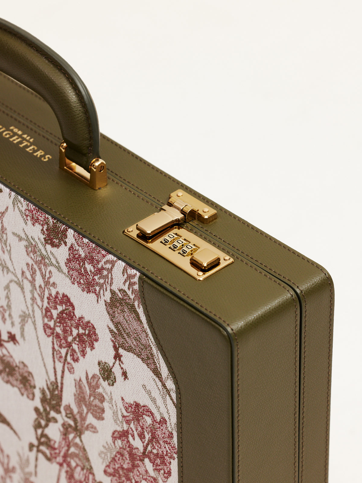 The Heritage Briefcase - Olive