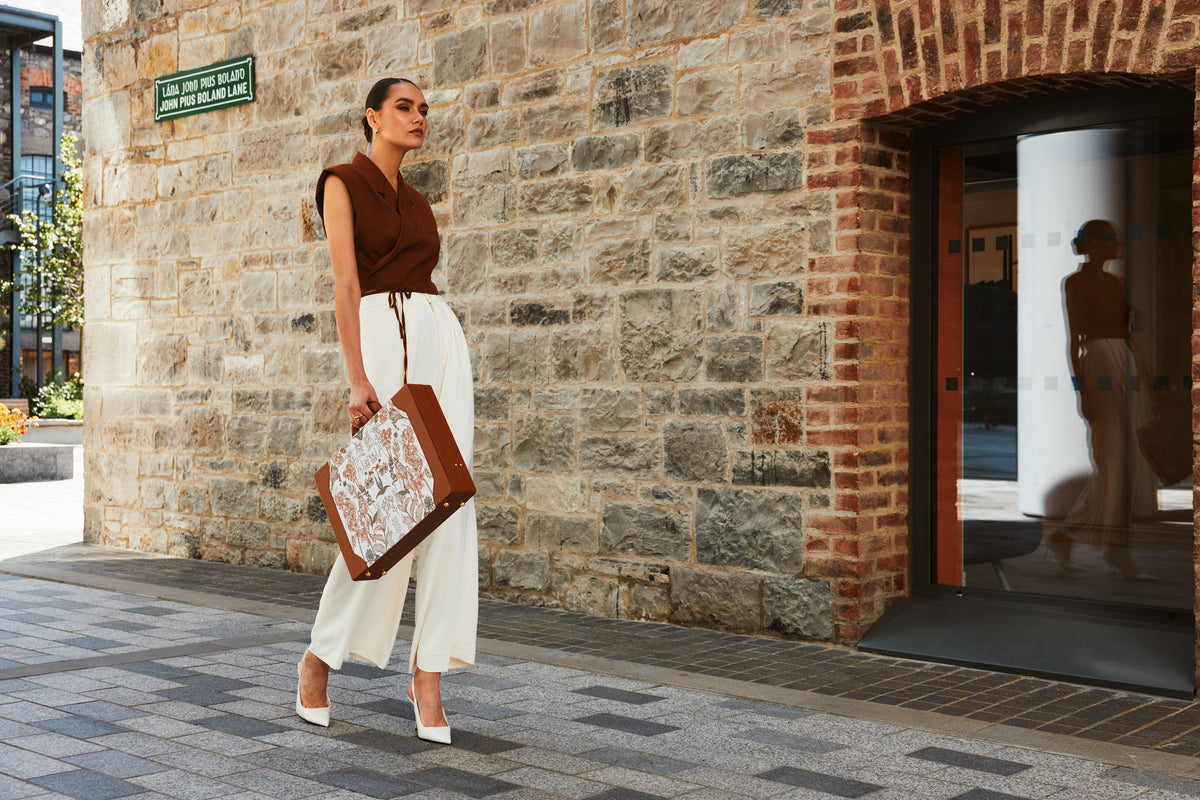 The Heritage Briefcase – Cuoio Scuro