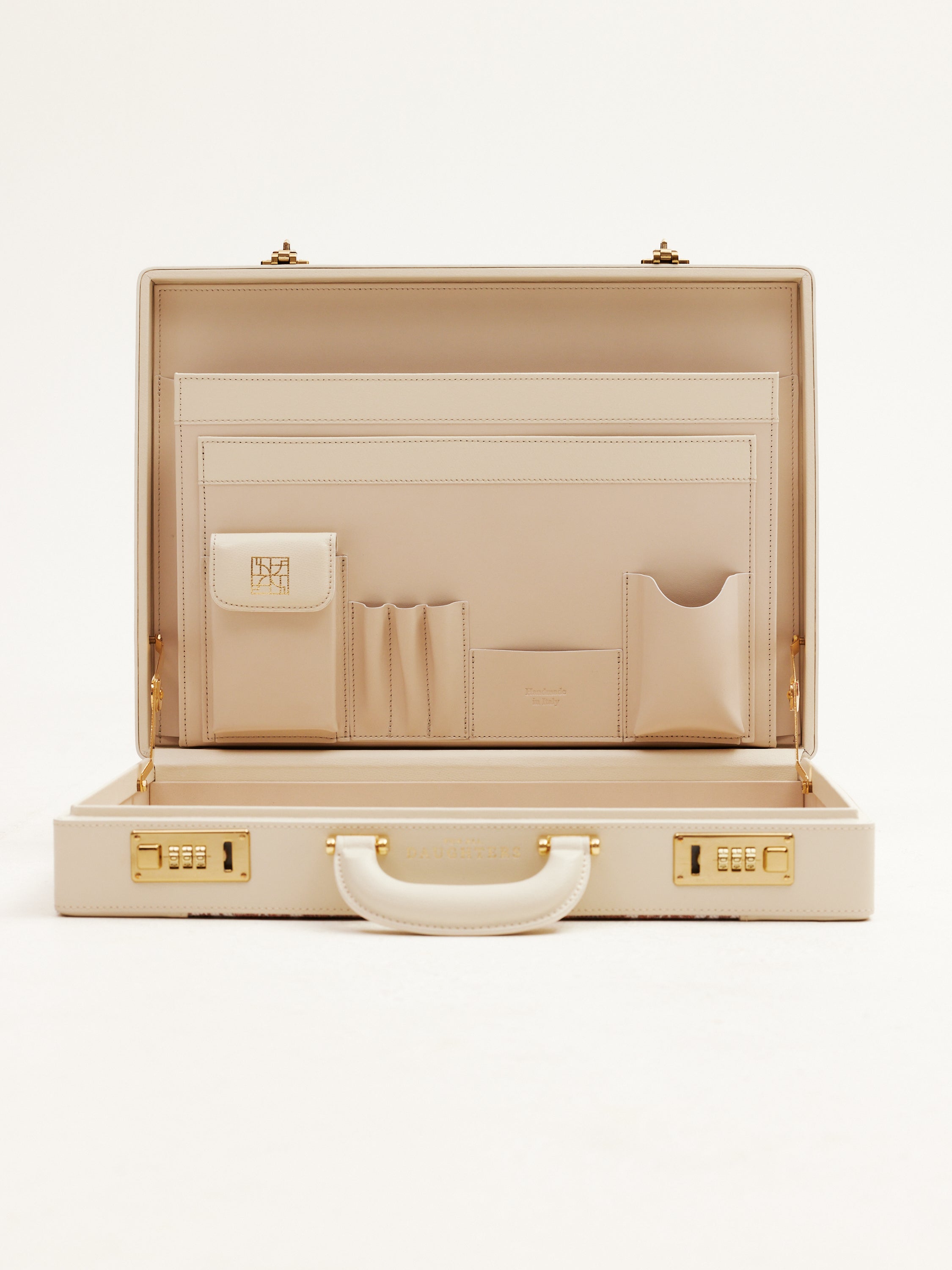 The Heritage Briefcase – Latte