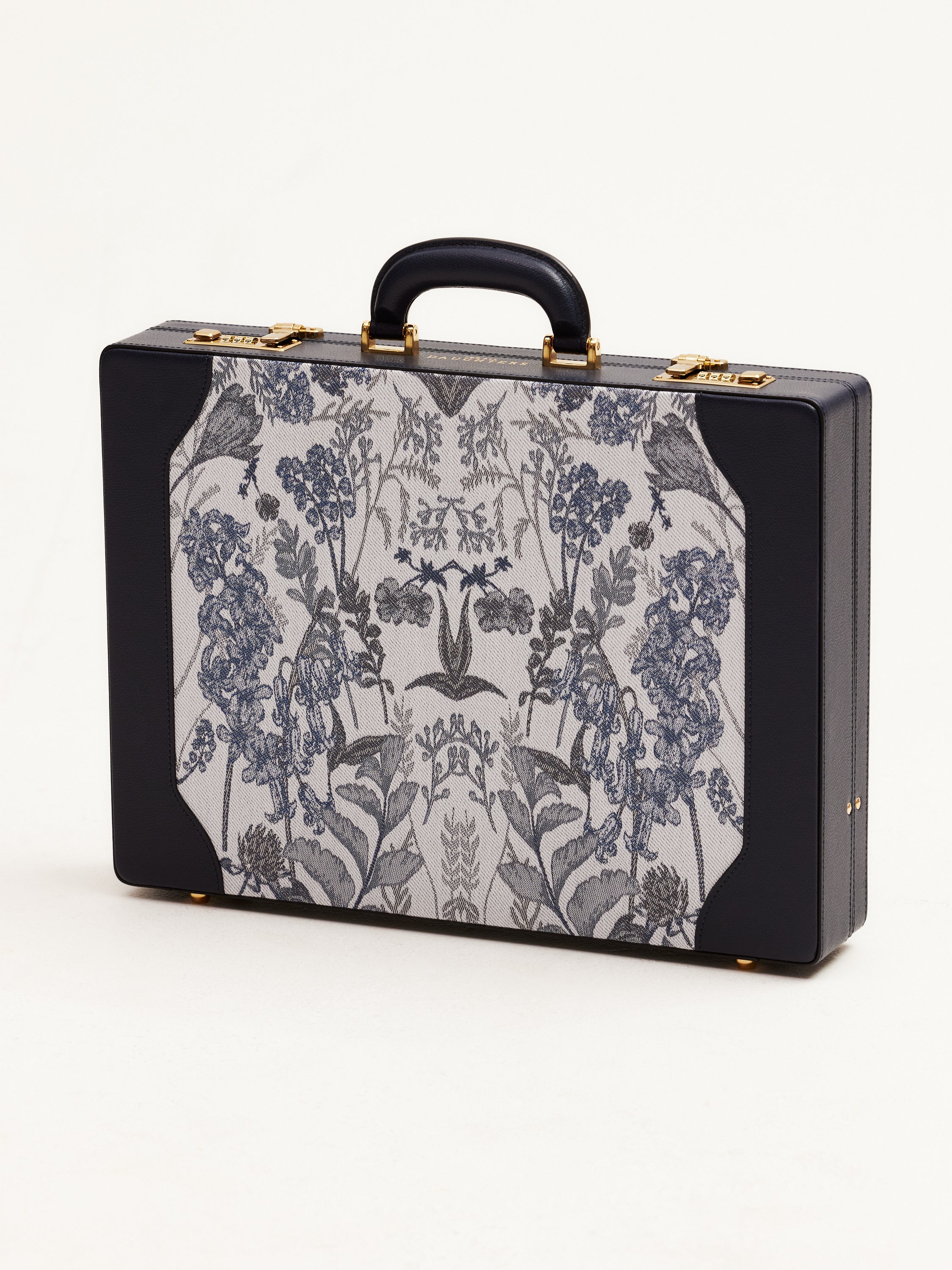 The Heritage Briefcase – Blu Notte