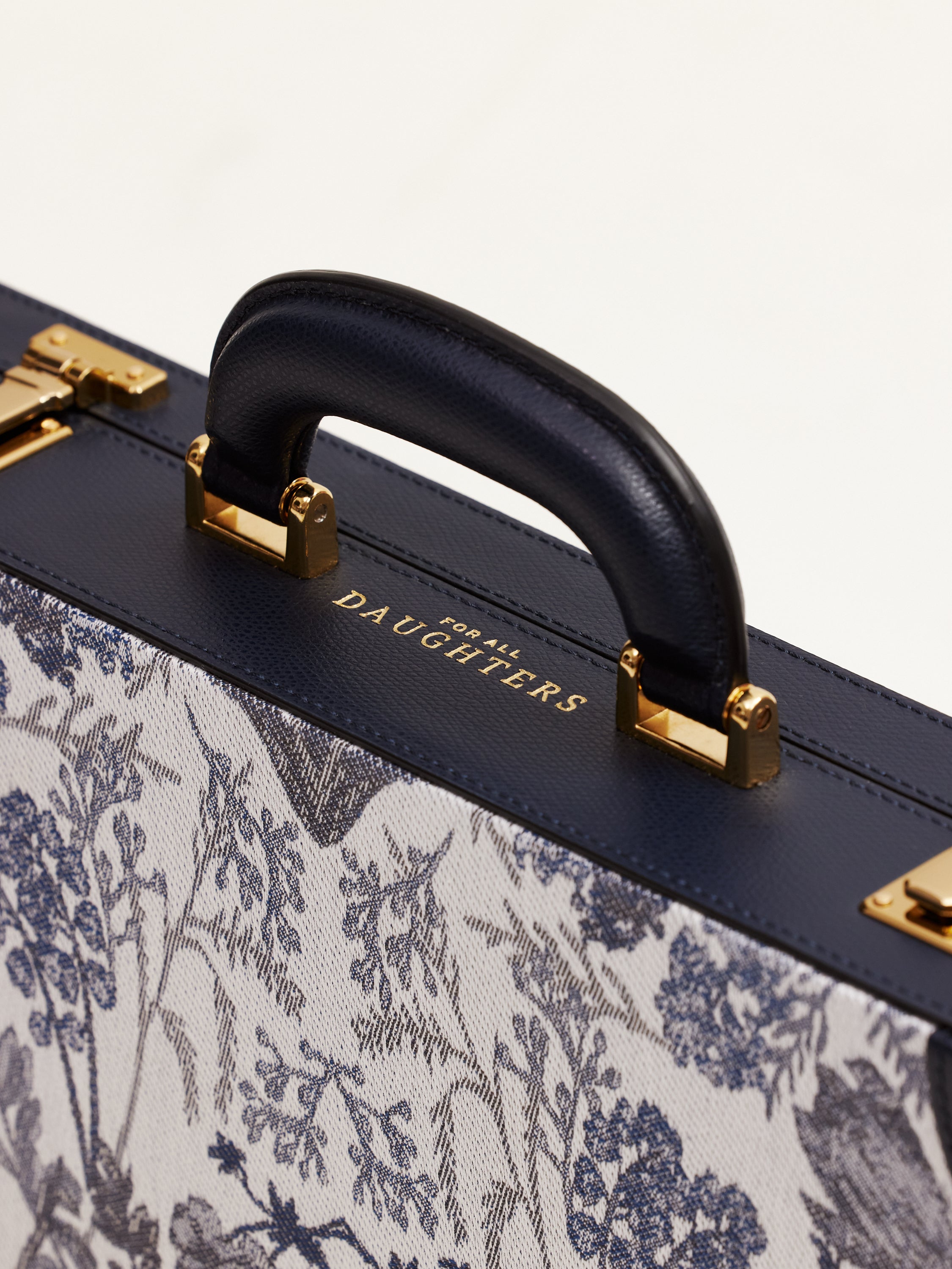 The Heritage Briefcase – Blu Notte