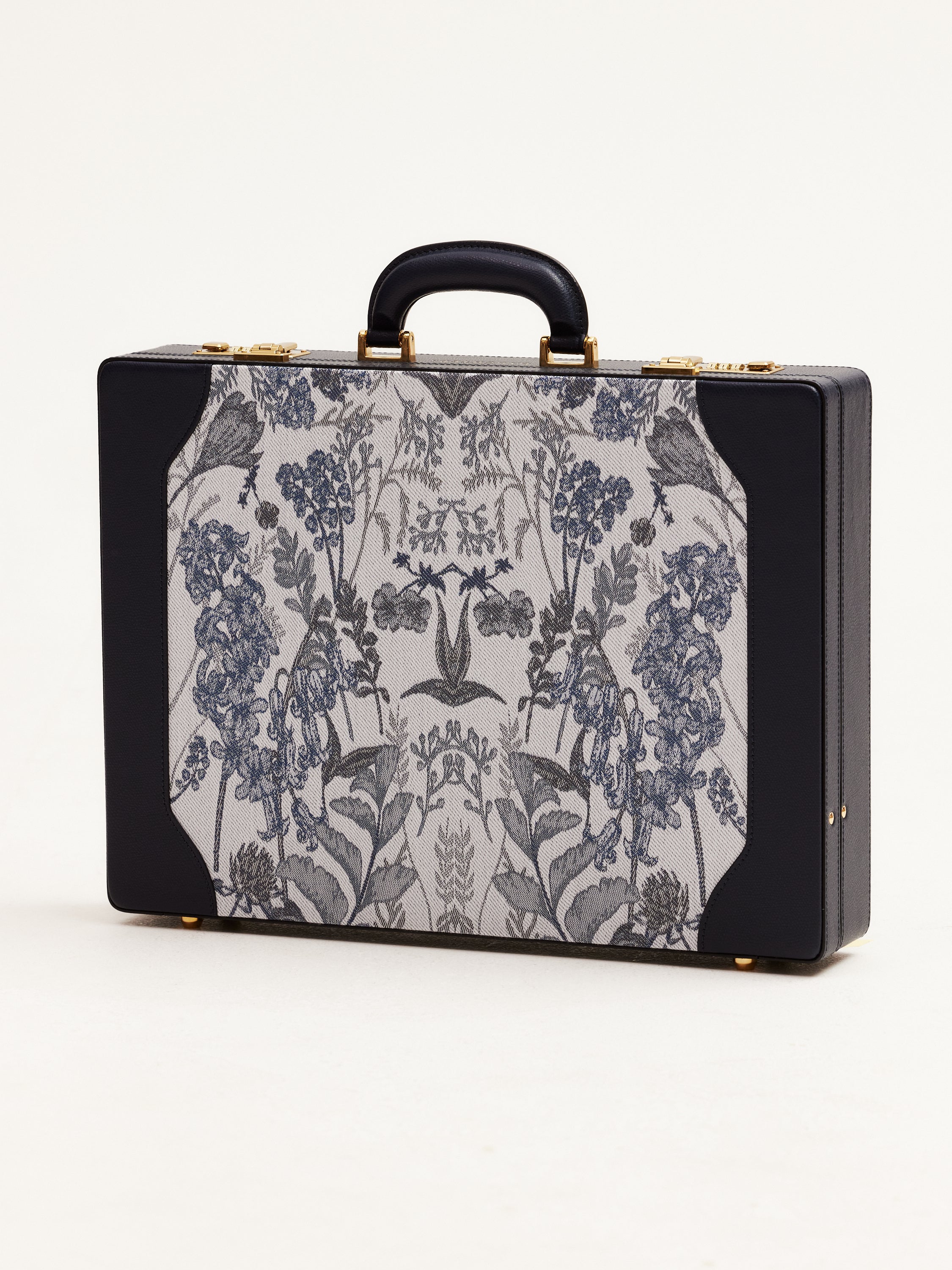 The Heritage Briefcase – Blu Notte