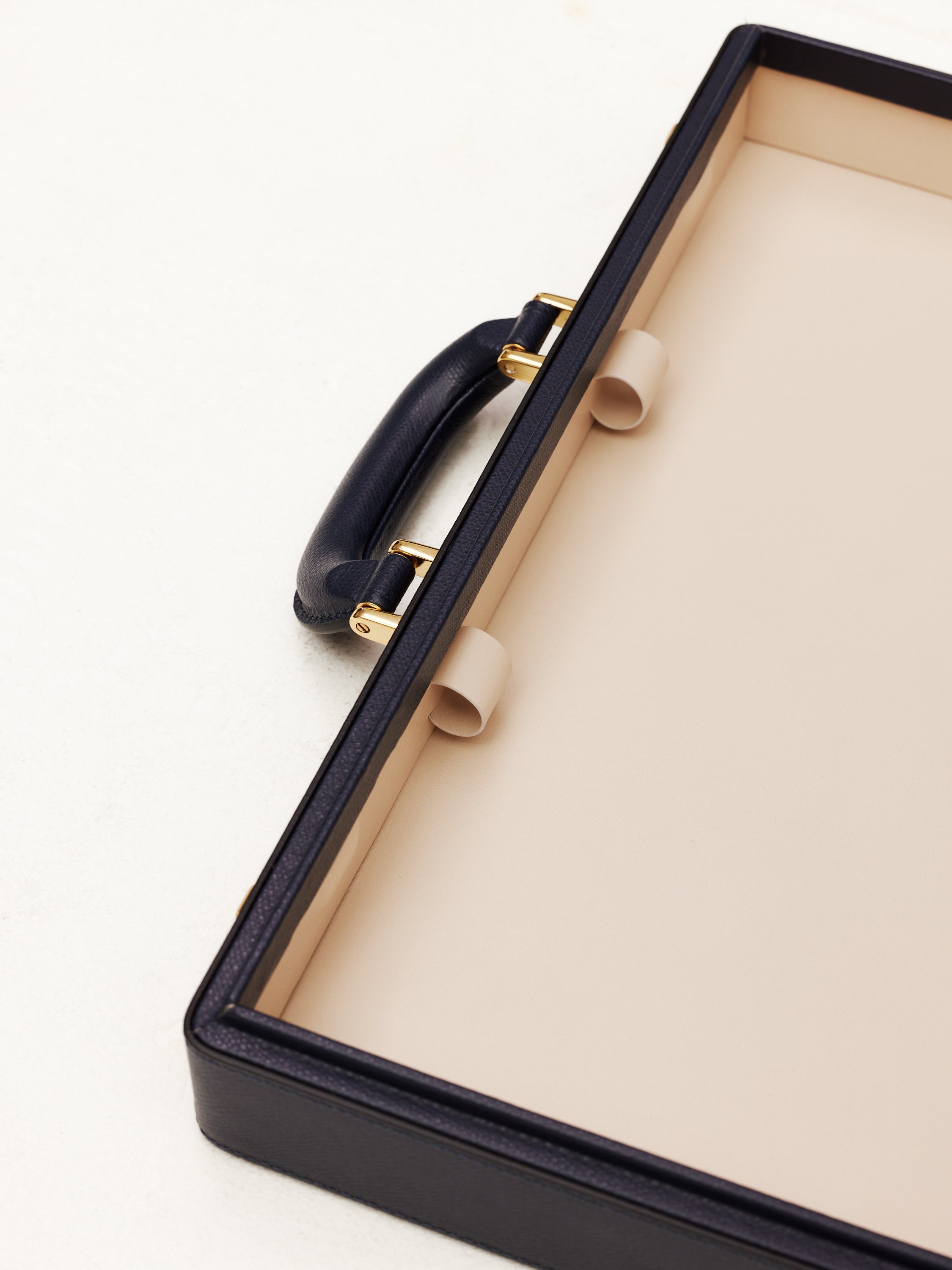 The Heritage Briefcase – Blu Notte