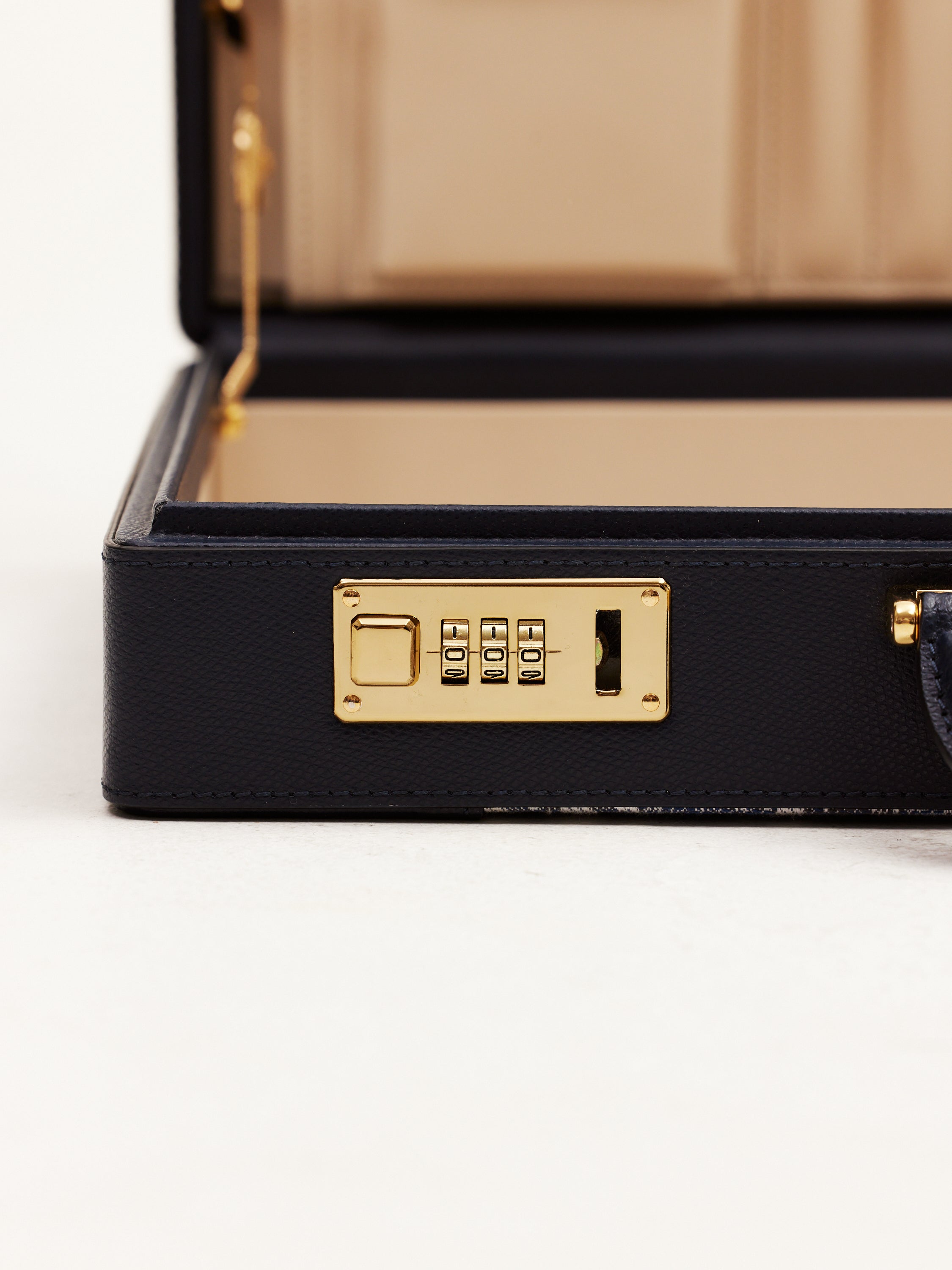 The Heritage Briefcase – Blu Notte
