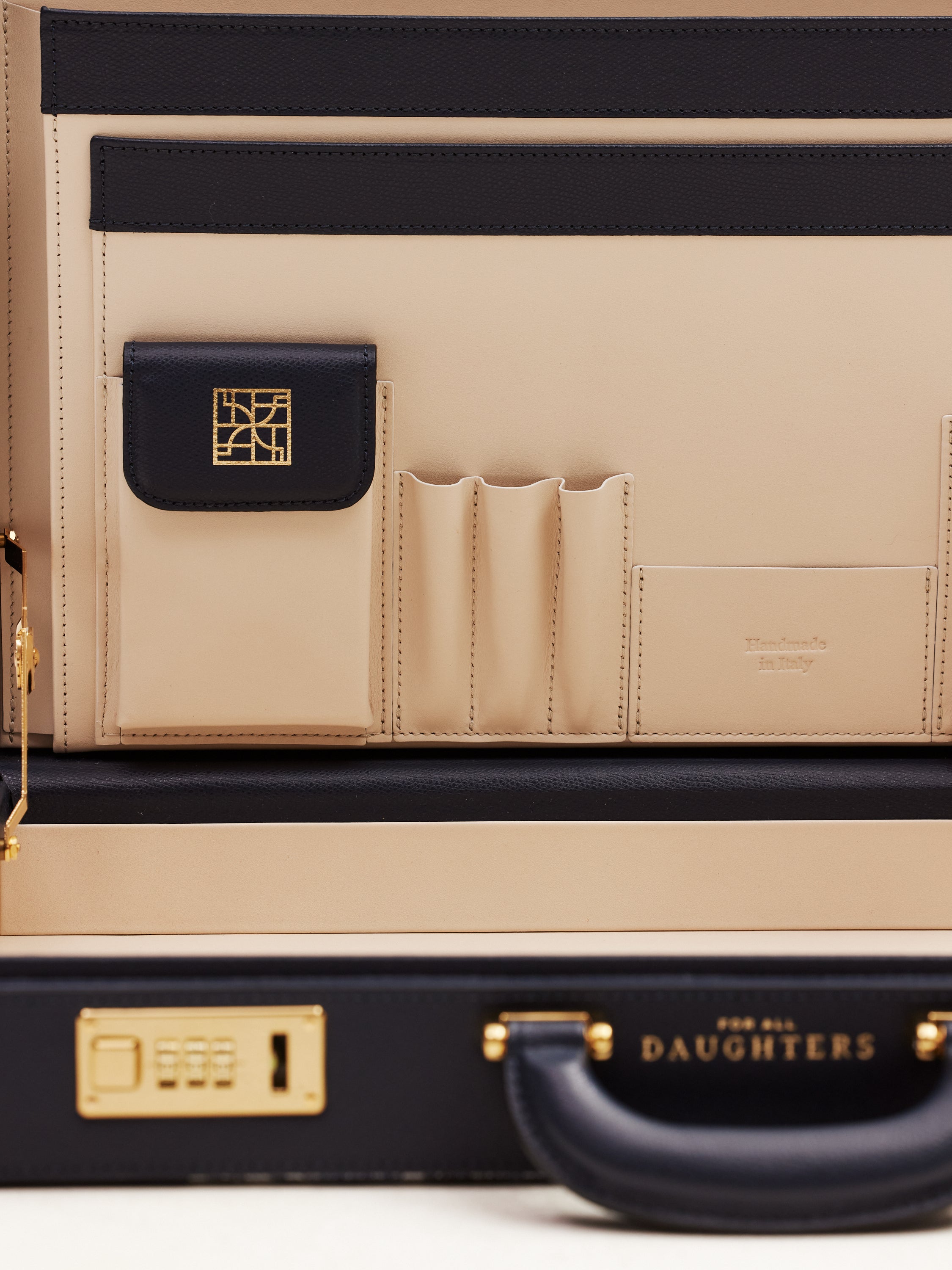 The Heritage Briefcase – Blu Notte