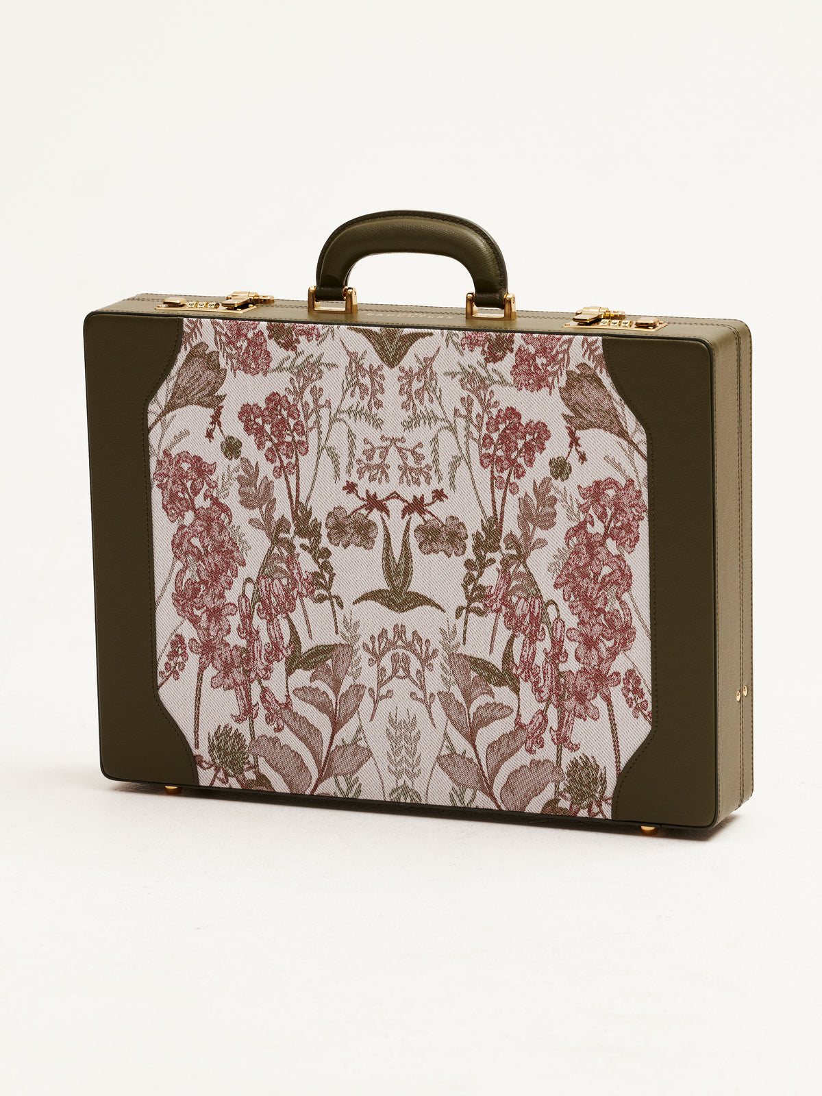 The Heritage Briefcase - Olive