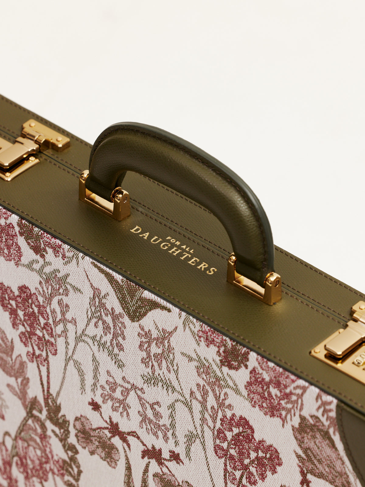 The Heritage Briefcase - Olive