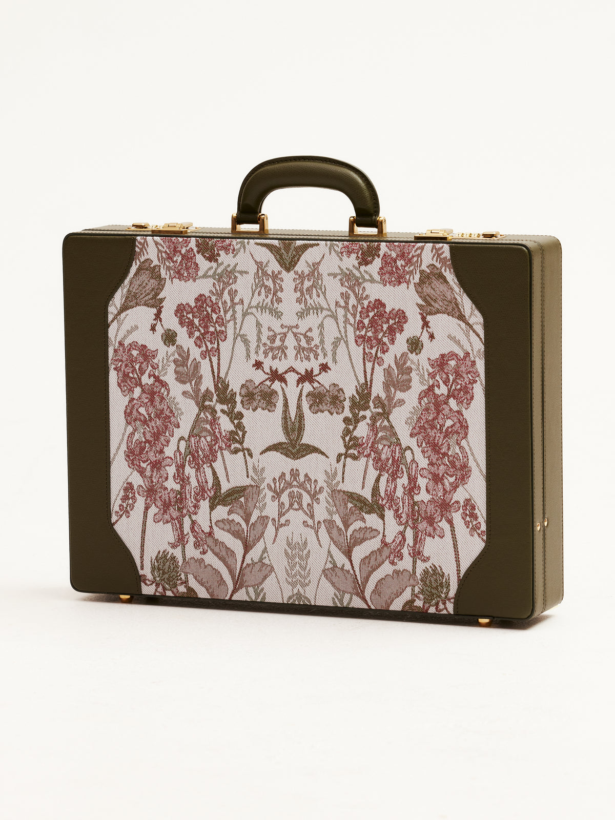 The Heritage Briefcase - Olive